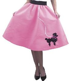 Pretty pink and poodle.